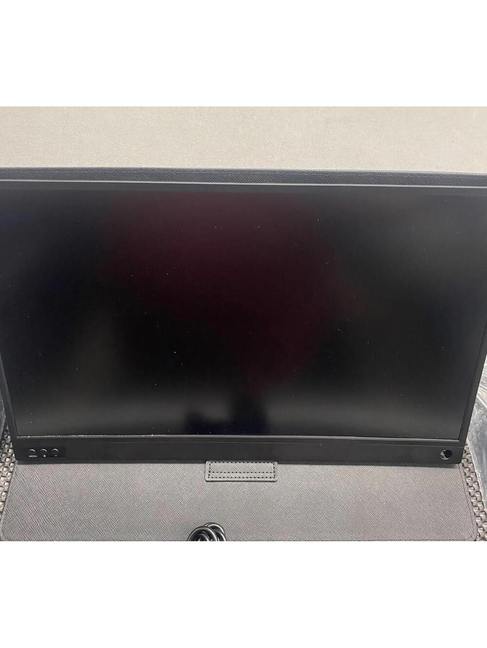 Multifunctional Portable Monitor for Laptop Measures 15.6" Screen With Cables